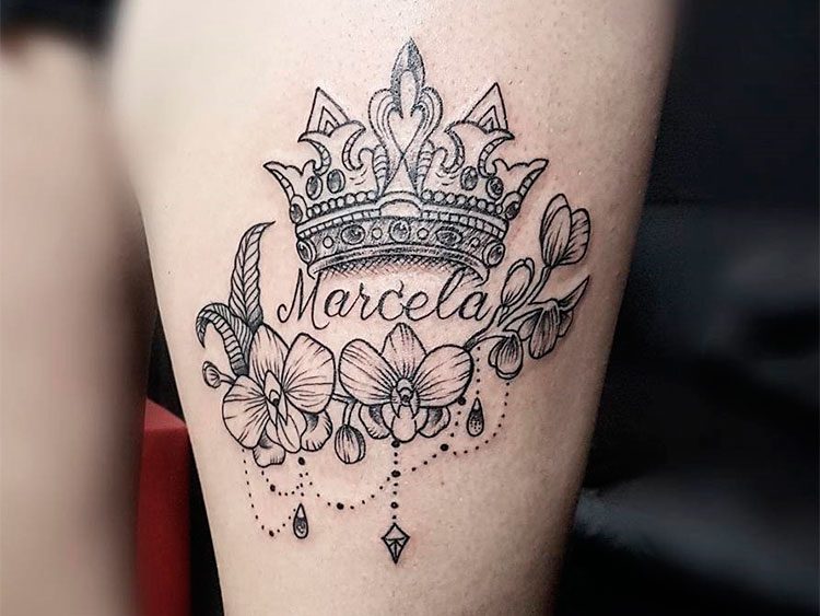 Корона тату