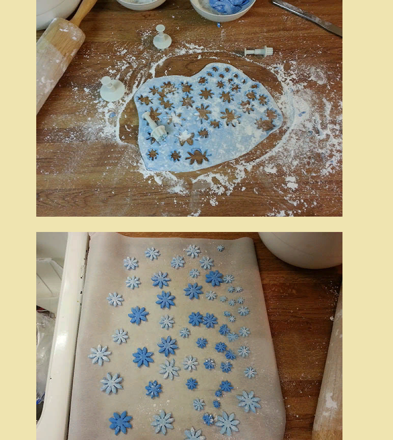 Украшение из мастики