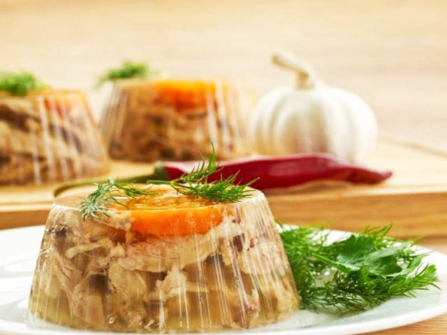 Куриный холодец