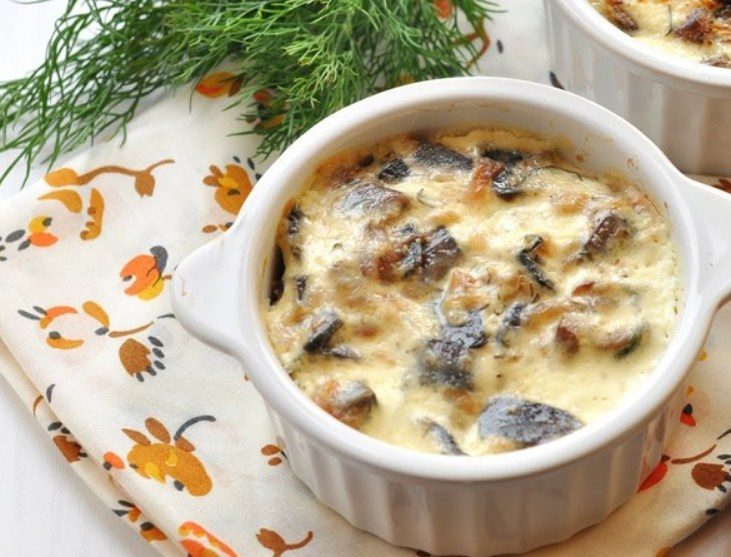 Грибочки под сыром
