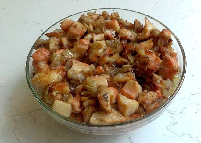 Жареные грибочки