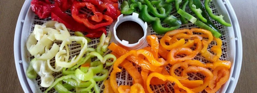 Сушим болгарский перец на зиму