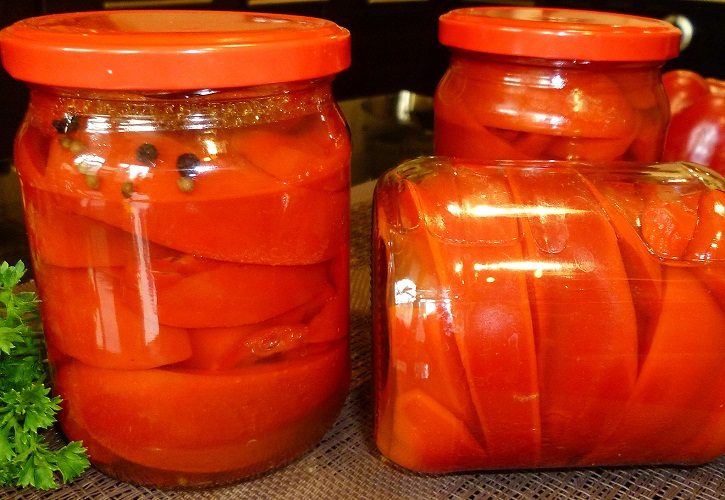 Маринованный болгарский перец быстрым способом