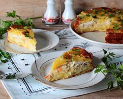 Как приготовить вкусный пирог в мультиварке со свининой и картошкой, копченостями, капустой и колбасой, шкварками, луком, фаршем, творогом, шампиньонами, рыбой, зеленью, сыром, овощной: рецепт, рекомендации по приготовлению