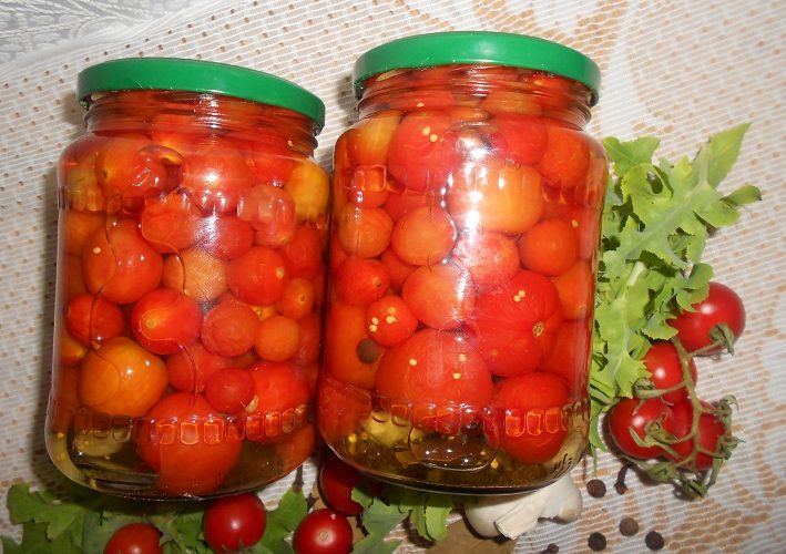 Маринованные черри самым простым способом