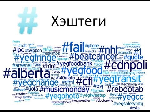 Помечайте хэштегами