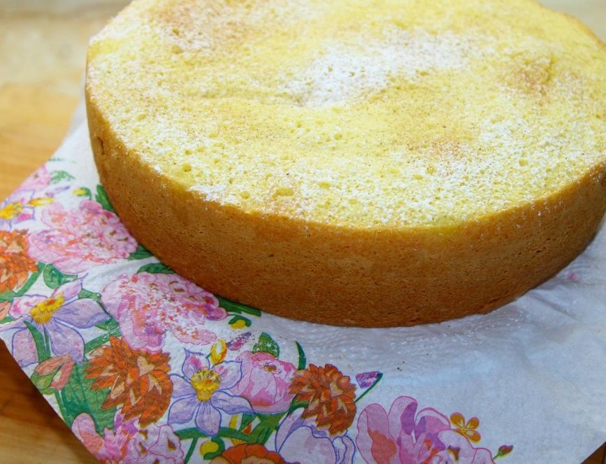 Еще один рецепт вкусного бисквита к чаю
