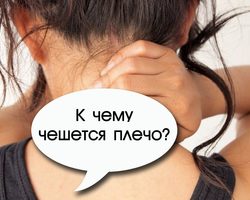 К чему чешется шея, плечи, затылок, ключицы: любовные приметы по дням недели для мужчин и женщин