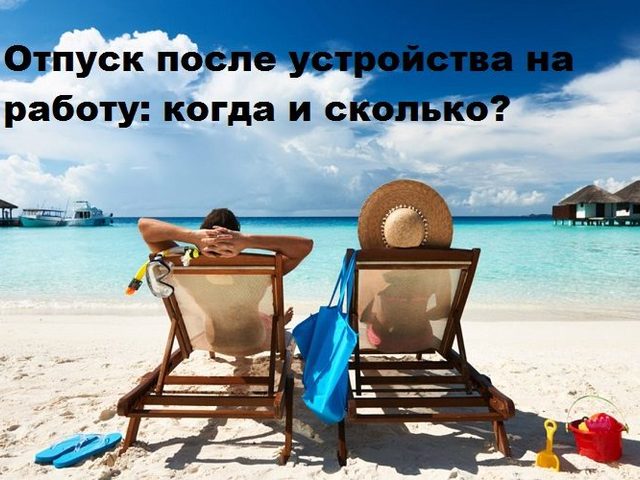 Через сколько месяцев положен отпуск работнику? Сколько дней отпуска полагается новому работнику?