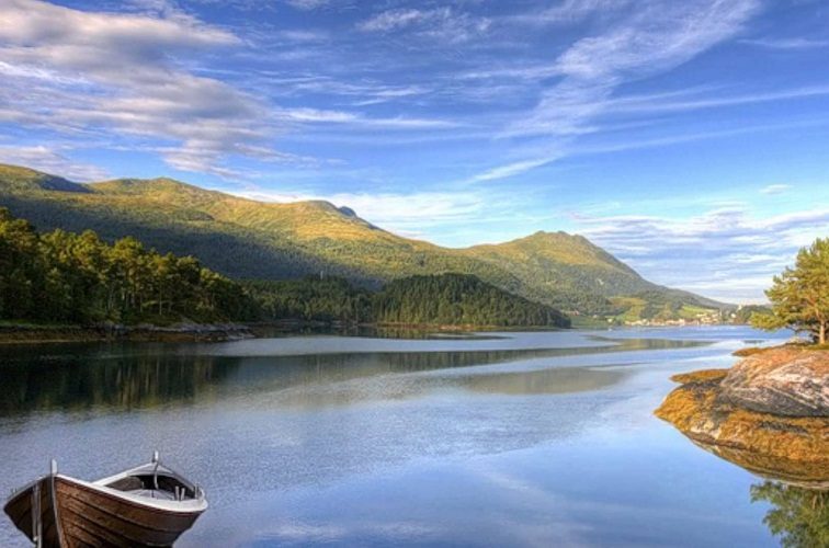 Красивые берега русских пейзажей