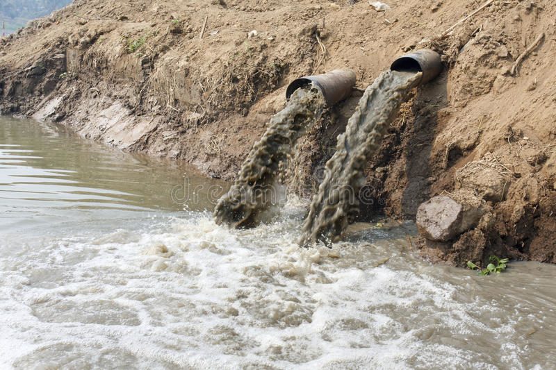 Загрязненная вода