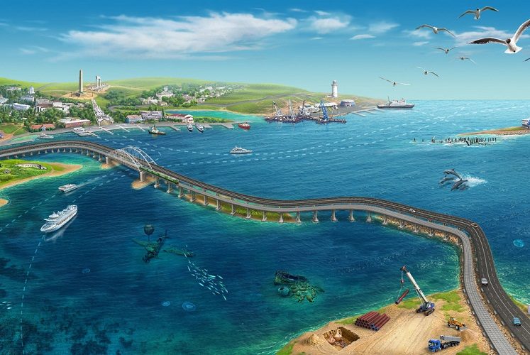 Крымский мост по праву занял лидирующее место не только в россии, но и во всей европе