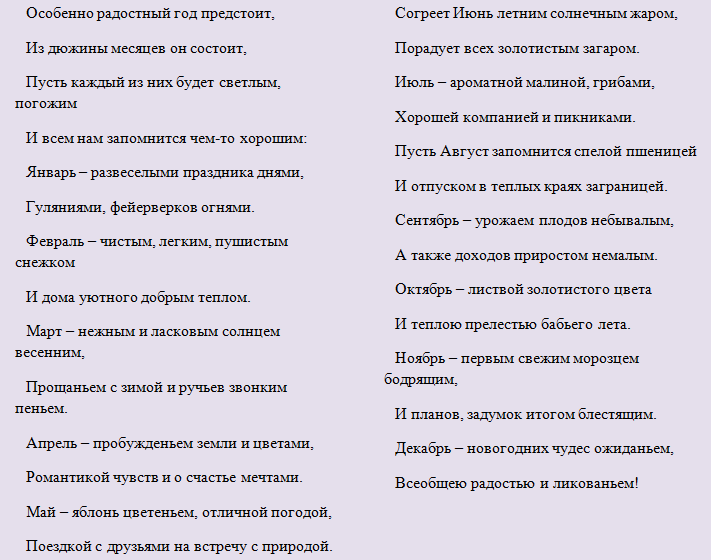 Пожелания
