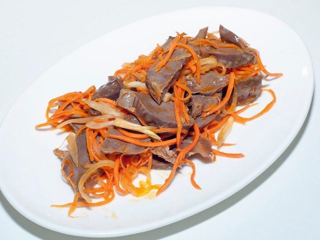 Куриные желудки по-корейски: 2 обалденных рецепта с подробным описанием