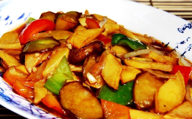 С картофелем