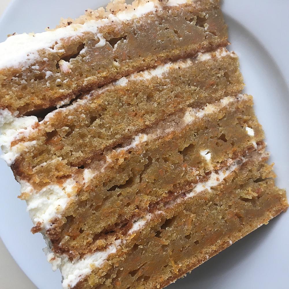 Морковные коржи
