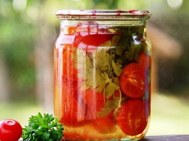 Помидоры с петрушкой на зиму: лучший пошаговый рецепт с подробными ингредиентами