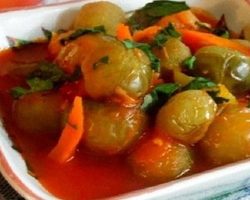 Как вкусно приготовить зеленые помидоры в томатном соке на зиму: рецепт