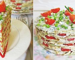 Кабачковый торт с помидорами: 2 лучших пошаговых рецепта с подробными ингредиентами