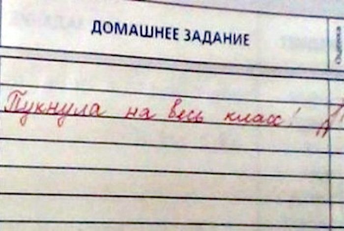 Самые смешные и нелепые записи учителей