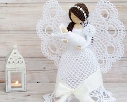 Ангелочек крючком своими руками: схема, описание, фото