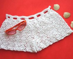 Шорты крючком: схема и описание работы