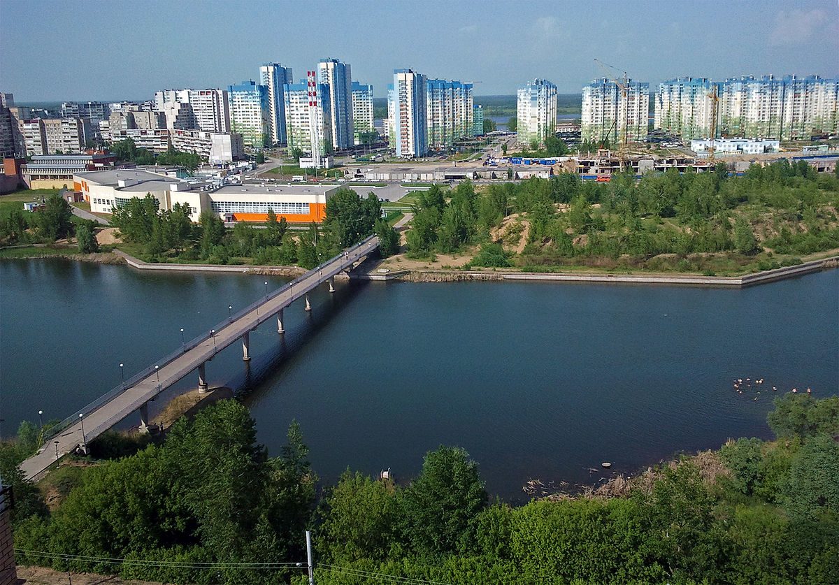 Мещерское озеро определенно украшает город
