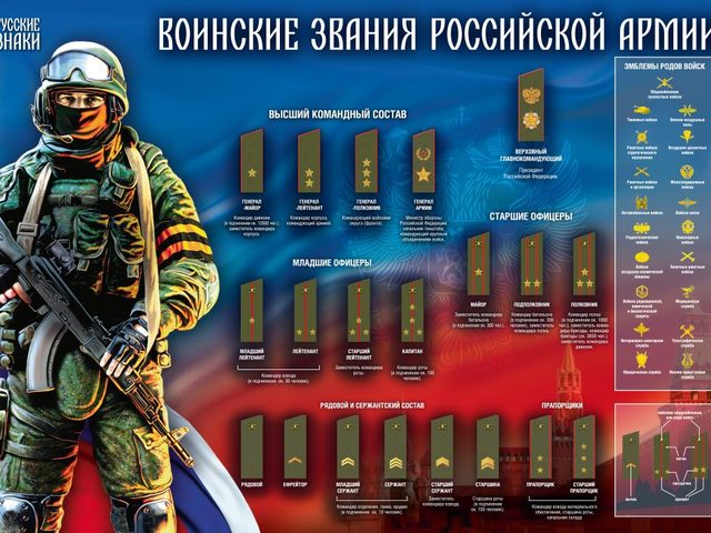 Воинские звания: размещение звезд на погонах. 1, 2, 3, 4, 5 звездочек на погонах, 2 большие звезды: какое воинское звание, как выглядят погоны, сколько звезд на погонах у лейтенанта, майора?