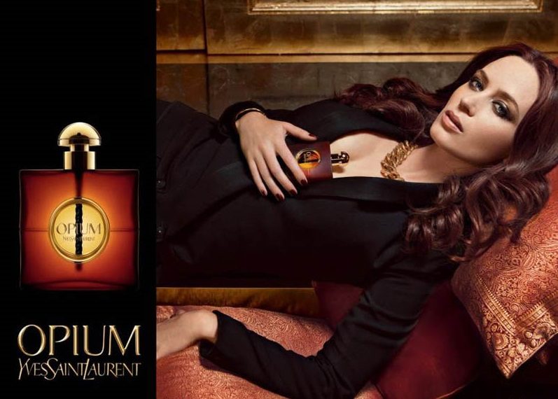 Реклама духов opium с эмили блант