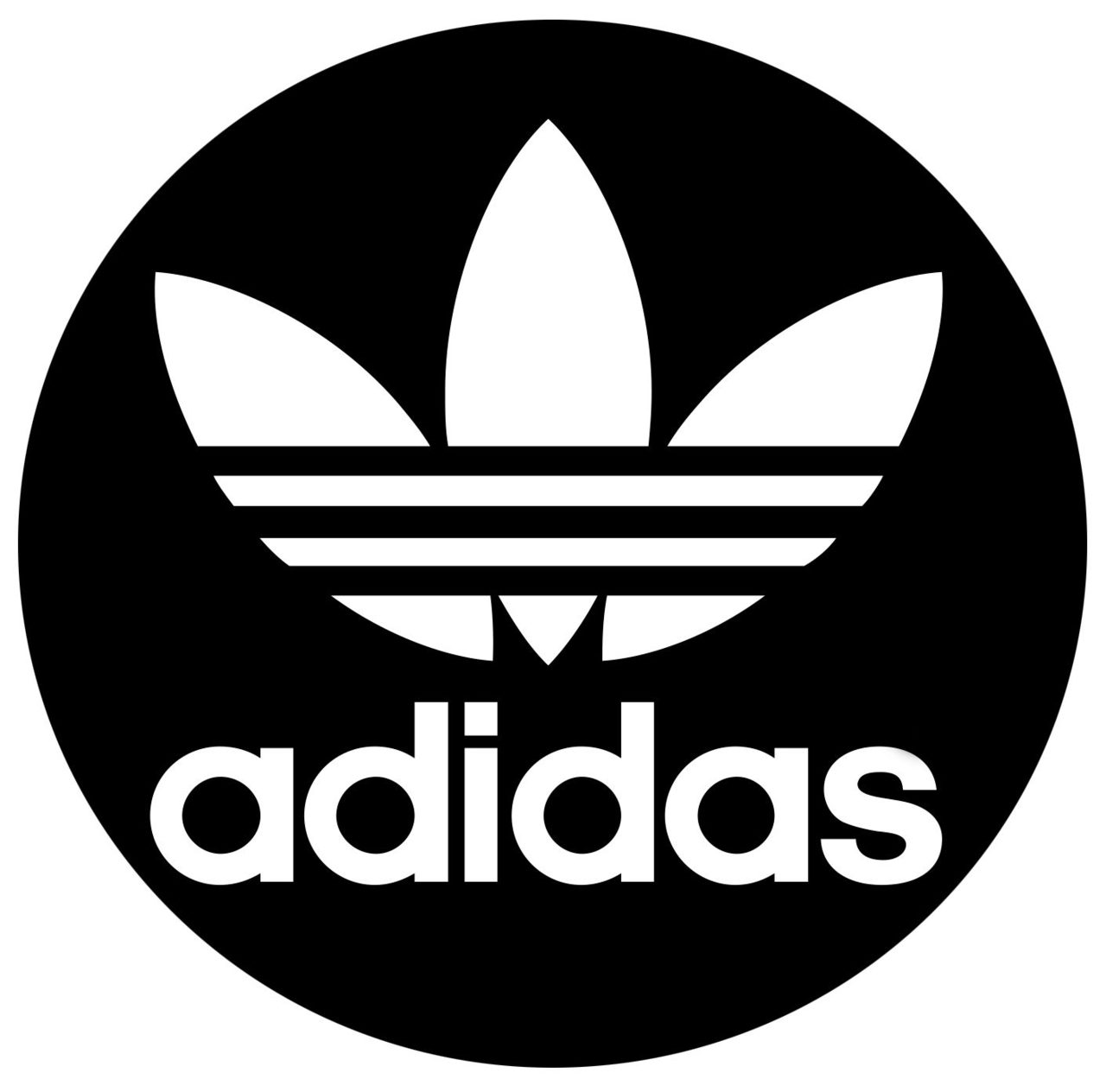 Так логотип adidas выглядел раньше