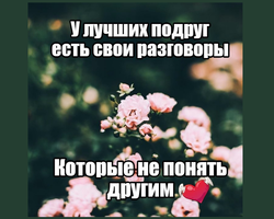 Статусы про самую лучшую подругу ВК: со смыслом, до слез, смешные, прикольные, красивые, короткие, про дружбу, предательство, интересные цитаты