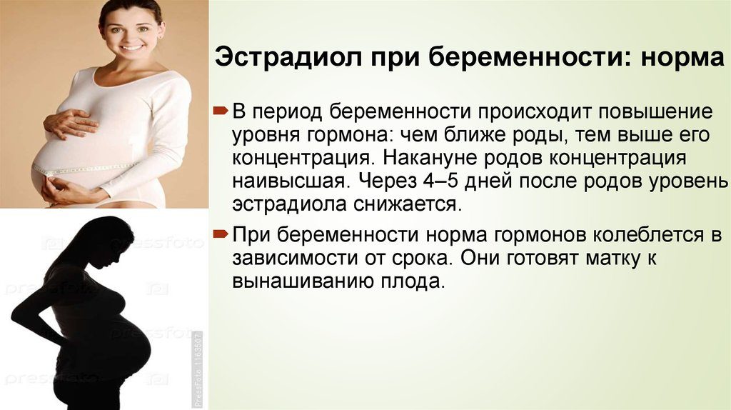 Эстрадиол и беременность
