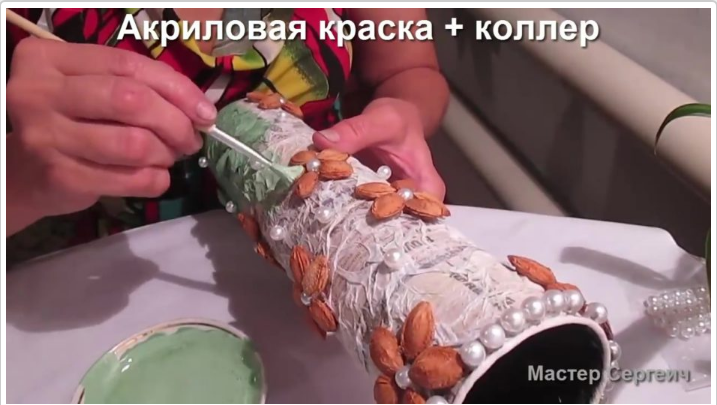 Покрываем акрилом