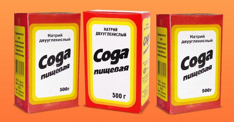 Отбеливание содой