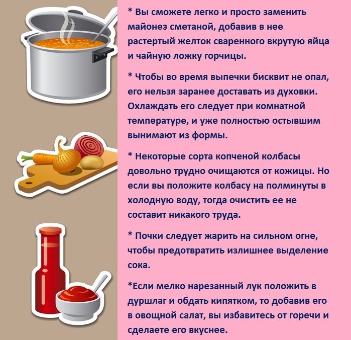 Кухонные лайфхаки