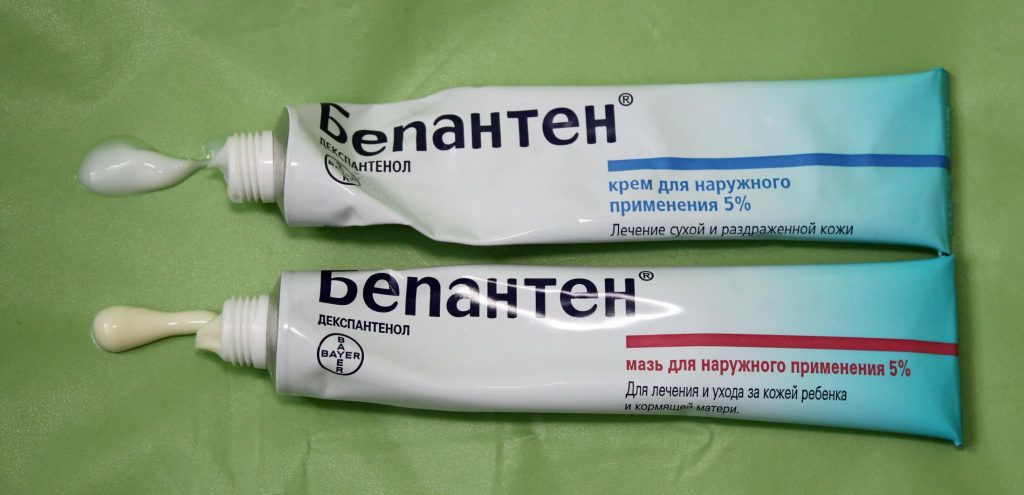 Мазь и крем бепантен