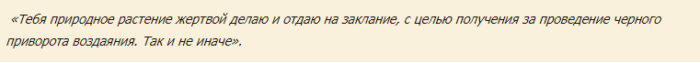 Мощный приворот