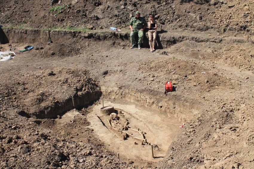 Часто находят захоронения жителей