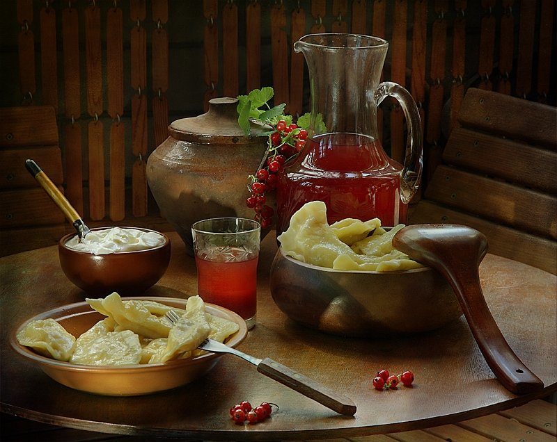 Вареники с разной начинкой
