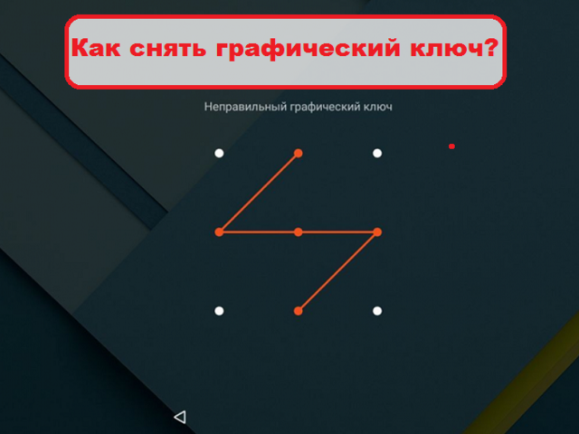 Как убрать, снять графический ключ и разблокировать телефон, если забыл графический пароль: методы, советы
