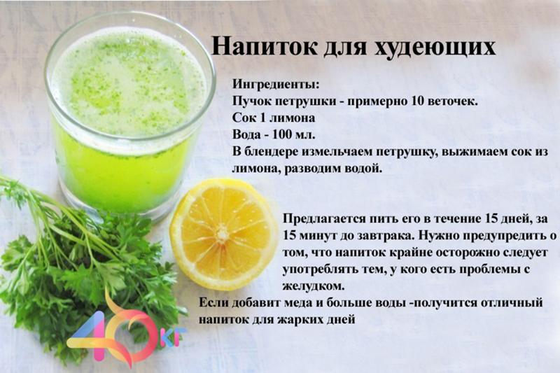Напиток для похудения