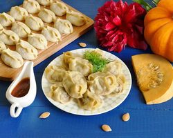 Манты с тыквой, с мясом и без мяса: 7 лучших рецептов мантов с начинкой из тыквы быстро и вкусно