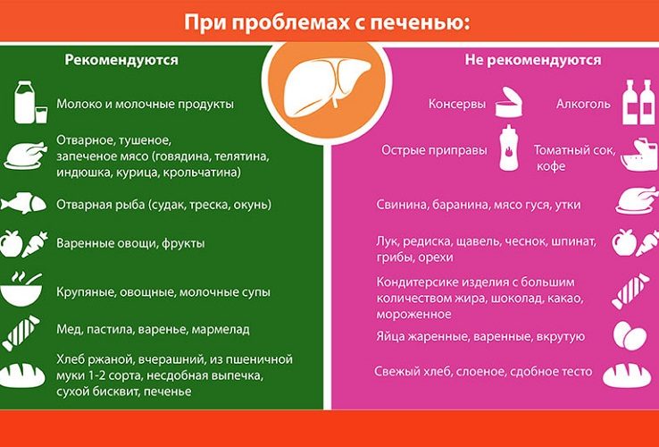 Что можно и нельзя при больной печени