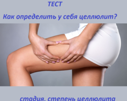 Как определить — есть ли у тебя целлюлит самостоятельно: тест, стадии целлюлита, фото