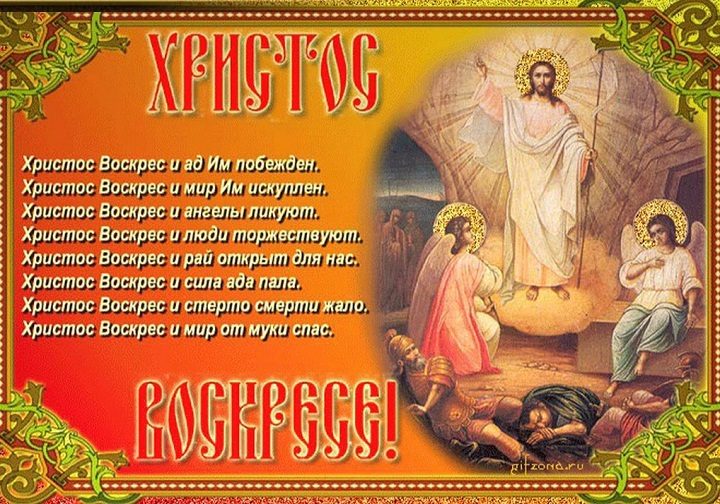 Христос воскрес!