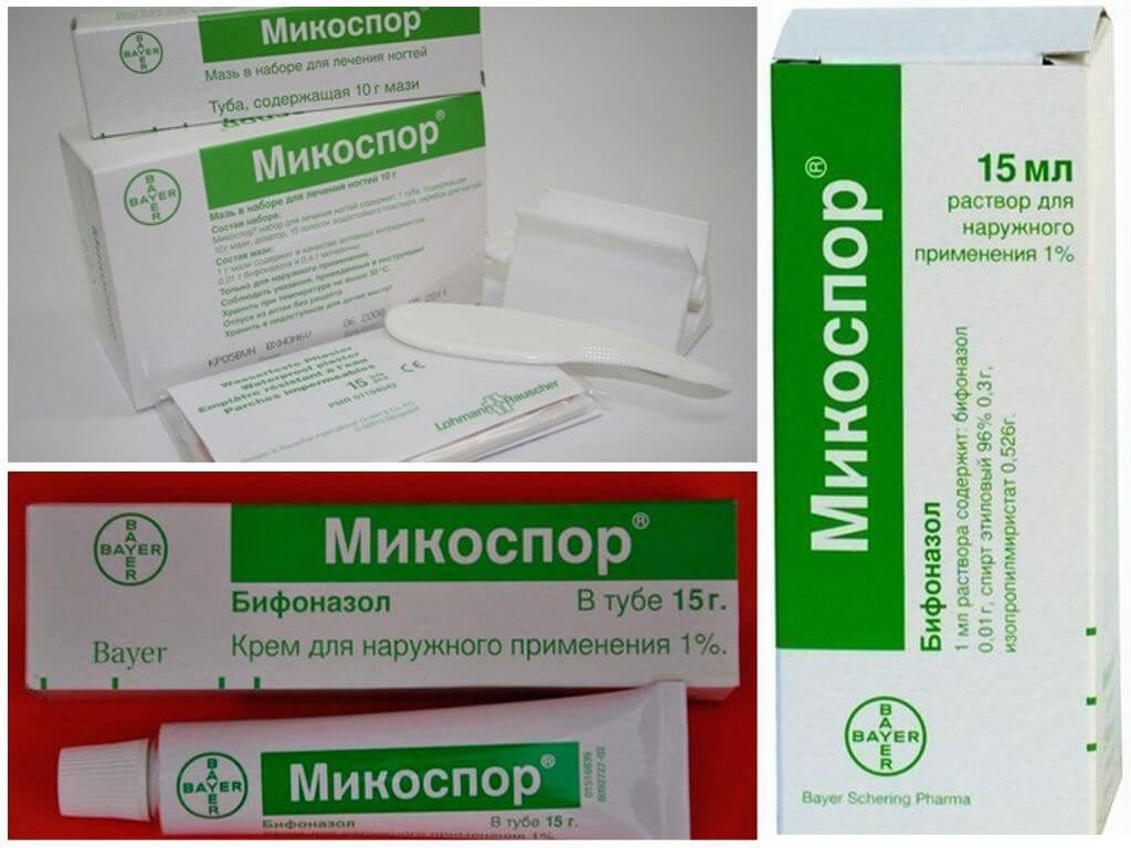 Микоспор от грибка ногтей