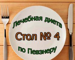 Диета Стол № 4 при заболеваниях кишечника: показания к назначению, список разрешенных и запрещенных продуктов, меню на неделю и на один день, рецепты блюд