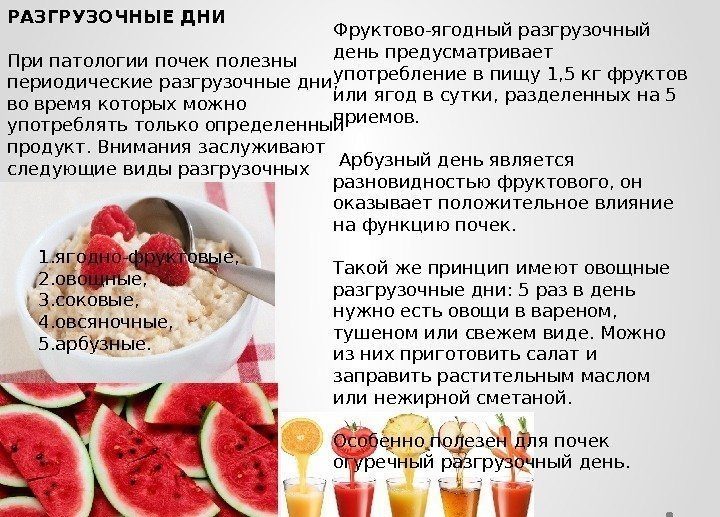 Разгрузочные дни