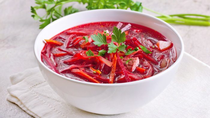 Борщ диетический для стола №5