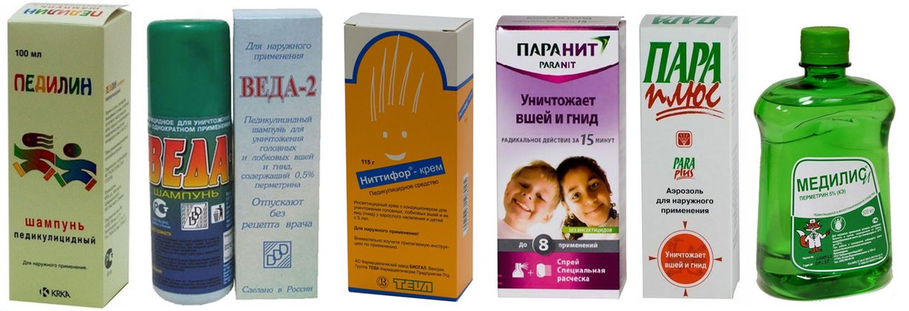 Спреи от вшей